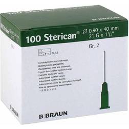 B. Braun Melsungen AG Sterican KanÃ¼le luer-lok 0,80x40mm GrÃ¶Ãe 2 grÃ¼n